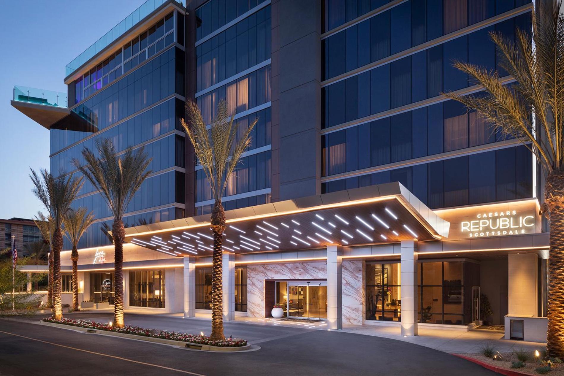 Caesars Republic Scottsdale, A Hilton Hotel Exteriör bild